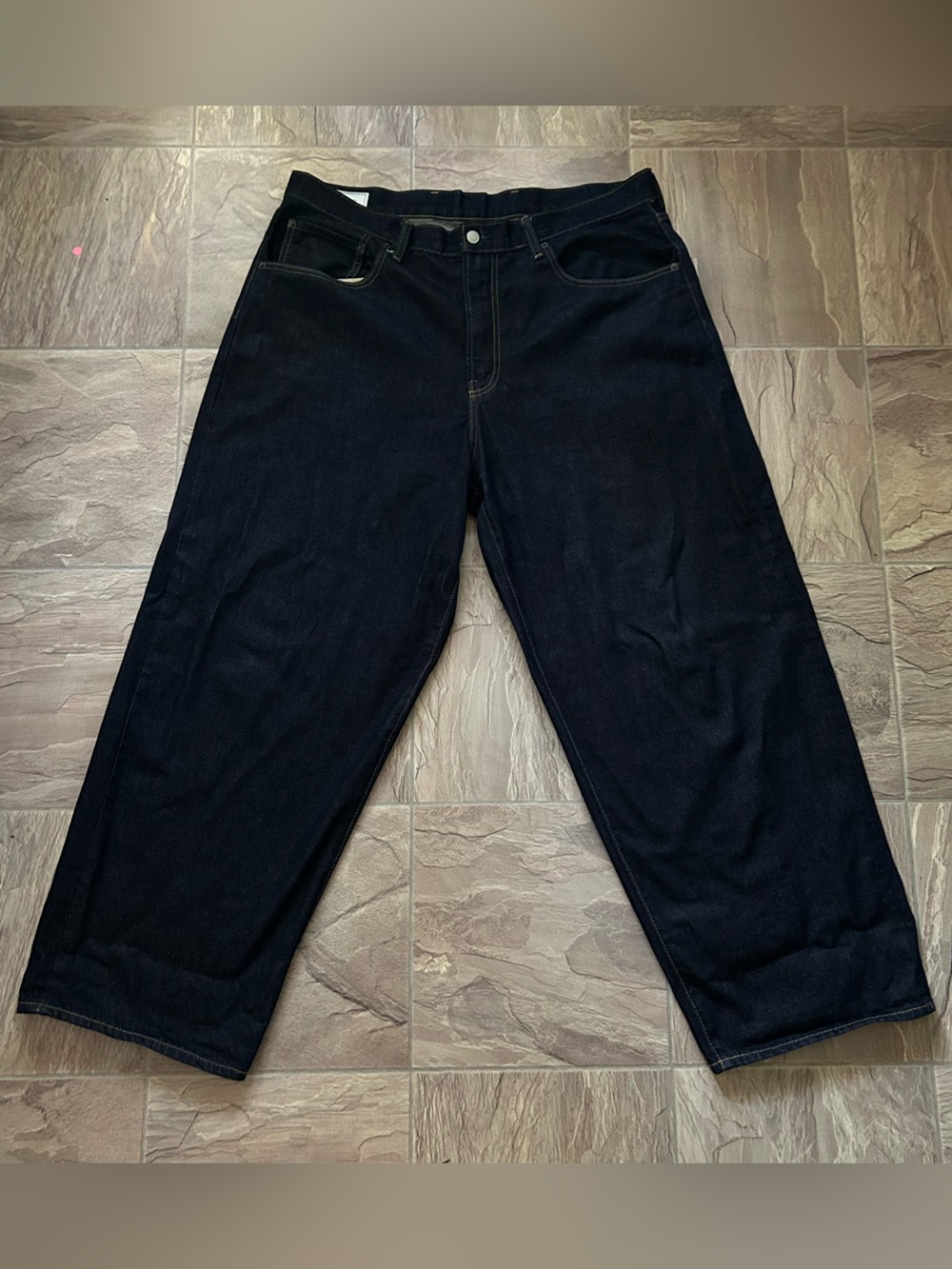 Gap Dark Wash Baggy Jeans